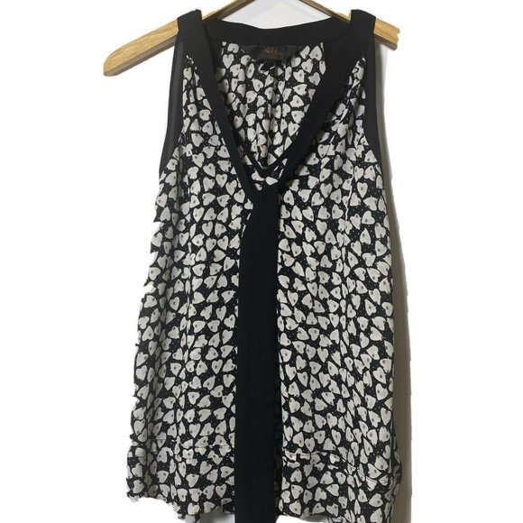 DISNEY'S ALICE BLOUSE, HEARTS Medium - Picture 3 of 7